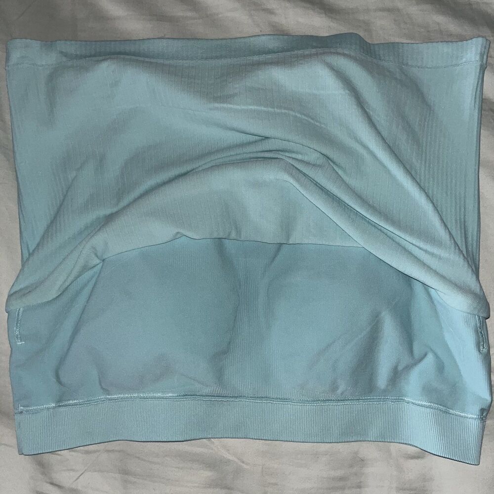 Lululemon Ebb to Street Cropped Racerback Tank Light Support Blue Women’s 10 - Picture 8 of 10